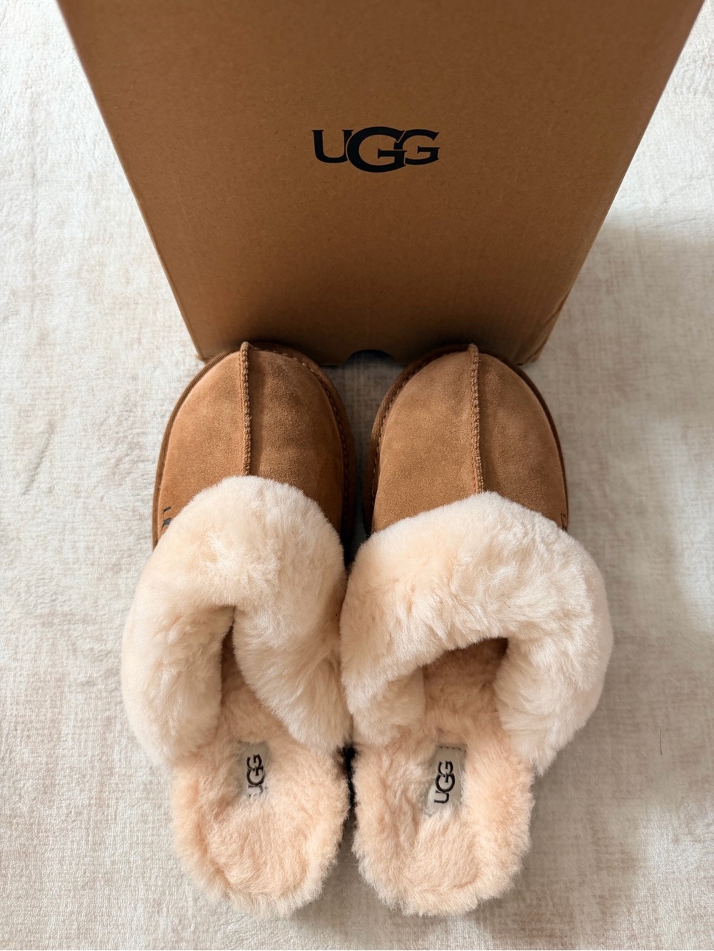 UGG Scuffette II Slippers Chestnut | Women’s US 8 | Genuine Sheepskin | NWOT